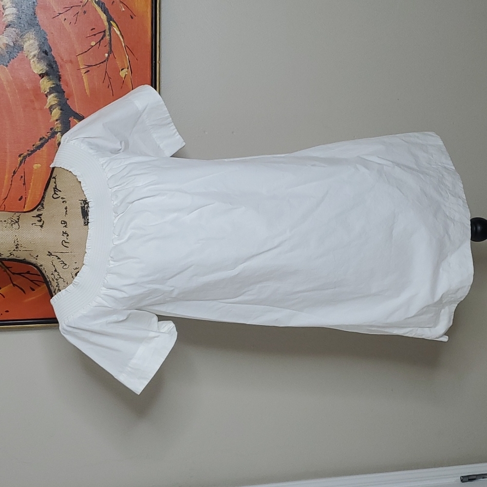 J.Crew Off The Shoulder Cotton Dress Size 4